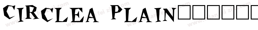 Circlea Plain字体转换